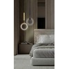 13W LED pakabinamas šviestuvas AXEL, juodas, 3000K, 4295100