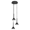Osram 13W LED pakabinamas šviestuvas FUJI, juodas, 3000K