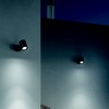 13W LED sieninis fasado šviestuvas O-ZONE, juodas, 3000K, IP66, 337548