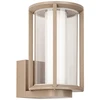 Sieninis šviestuvas 13W LED sieninis fasado šviestuvas, smėlio/rudos sp., 3000K, IP54, E427