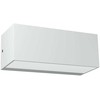 Sieninis šviestuvas 13W LED sieninis lauko šviestuvas LAMPRIS, baltas, 3000K, IP65, 90373