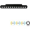 Pakabinamas šviestuvas 13W LED šviestuvas į magnetines sistemas VIOKEF MAGNETIC, juodas, 3000/4000/6000K, 4244402S