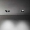 13W LED šviestuvo ZEUS kvadratinis rėmelis, juodas, 323534