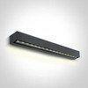 13W sieninis lauko šviestuvas, antracito sp., 3000K, IP65, 67526A3/AN/W