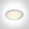 Bikuvalt 13W LED įleidžiamas šviestuvas, baltas, 3000-4000K-6000K, 10113UV/W/V