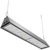 144/192/240W LED linijinis pramoninis šviestuvas NICO, juodas, 3000/4000/6000K, 60x90°, IP65