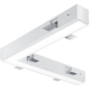 14,4W LED L formos įleidžiamo/užglaistomo linijinio šviestuvo PATOS-LINE sujungimas, baltas, 4000K
