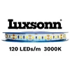 14,4W/m LED juosta LUXSONN, BRIDGELUX diodai, DC24, IP68, 120 LED/m, 3000K, 5m ritė