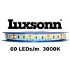 14,4W/m LED juosta LUXSONN, SAMSUNG diodai, IP20, 60 LED/m, 3000K, 12V, 5m ritė