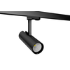 14W LED akcentinis šviestuvas PACO MINI į 3 fazių bėgelius, juodas, 4000K