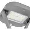 14W LED gatvės šviestuvas HYBRID, pilkas, 4000K, su judesio davikliu, IP65