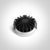14W LED įleidžiamas šviestuvas, baltas, 3000/3500/4000K, su filtru nuo akinimo, 10114DH/W/V