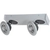 Lubinis šviestuvas 14W LED paviršinis šviestuvas CATALINA, baltos/pilkos sp., 3000K