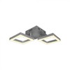 Lubinis šviestuvas V-tac 14W LED paviršinis šviestuvas, pilkas, 3000K