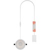 15/12/10W LED įleidžiama panelė COMFORT HIGH EFFICIENCY, balta, 4000K, 55°, UGR19, IP44