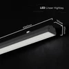 150/200/240W LED linijinis sandėlio šviestuvas, juodas, 3000/4000/6500K, CREE LED chip