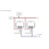 150-360W 100-240V TRIAC + DALI valdiklis, DALI signalą keičia į TRIAC