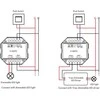 Bikuvalt Iki 330W WiFi &amp; RF AC TRIAC valdiklis, veikia per WIFI ir TUYA