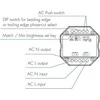 Bikuvalt Iki 330W WiFi &amp; RF AC TRIAC valdiklis, veikia per WIFI ir TUYA