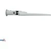 Bemko 150W LED gatvės šviestuvas JAZMIN, šviesiai pilkas, 4000K, IP65, 140°x70°, su šviesos jutikliu