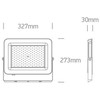 150W LED prožektorius, juodas, 3000/4000/6500K, IP65, 7028CE/B/V