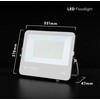 150W LED prožektorius, juodas, 4000K, CREE LED chip