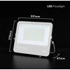 150W LED prožektorius, juodas, 4000K, CREE LED chip