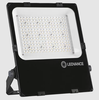 150W LED prožektorius PERFORMANCE, juodas, 3000K, DALI, 55x110°