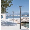 15,5W LED pastatomas lauko šviestuvas, tamsiai pilkas, 3000K, IP65, E445