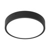 Ledvance 15,5W LED plafonas BULKHEAD ROUND, juodas, 4000K, 120°, IP65, DALI2