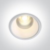 15W LED įleidžiamas šviestuvas, baltas, 3000K, 10115FD/W/W
