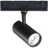 15W LED akcentinis šviestuvas į 3 fazių bėgelį FOX, juodas, 3000K, dimeriuojamas, 302553