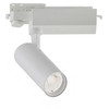 15W LED akcentinis šviestuvas į 3 fazių bėgelius HERCULES, baltas, 3000K, 3913-010W-3-S-24