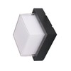 15W LED fasado šviestuvas OPTONICA, juodas, 3000K