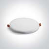 15W LED įleidžiamas šviestuvas, baltas, 3000K, 10115CF/W