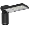 15W LED gatvės šviestuvas URBAN AREA, juodas, 4000K, 155°x80°