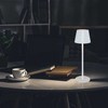 V-tac 1,5W LED įkraunamas stalo šviestuvas, baltas, 3000-6000K, dimeriuojamas