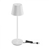 V-tac 1,5W LED įkraunamas stalo šviestuvas, baltas, 3000K, dimeriuojamas, IP54