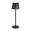 V-tac 1,5W LED įkraunamas stalo šviestuvas, juodas, 3000-6000K, dimeriuojamas