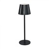 V-tac 1,5W LED įkraunamas stalo šviestuvas, juodas, 3000-6000K, dimeriuojamas