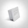 1,5W LED įleidžiamas sieninis šviestuvas, baltas, 3000K, 68007/W/W