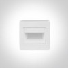 1,5W LED įleidžiamas sieninis šviestuvas, baltas, 3000K, 68007/W/W