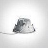 15W LED įleidžiamas šviestuvas, baltas, 3000K, 10115G/W/W