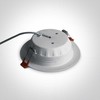 15W LED įleidžiamas šviestuvas, baltas, 3000/4000/5000K, 10115T/W/V