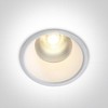 15W LED įleidžiamas šviestuvas, baltas, 3000K, 10115FD/W/W