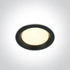 15W LED įleidžiamas vidaus/lauko šviestuvas, juodas, 3000/4000/5000K, IP54, 10115BX/B/V