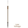 1,5W LED įsmeigiamas lauko šviestuvas STICK, rūdžių sp., 3000K, IP65, 95cm, 24V, 4320700