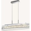 15W LED pakabinamas šviestuvas FRANCO, chromo/baltos sp., 3000K
