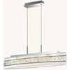 15W LED pakabinamas šviestuvas FRANCO, chromo/baltos sp., 3000K