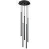 15W LED pakabinamas šviestuvas ZENIA, matinės juodos sp., 3000K, 4291200